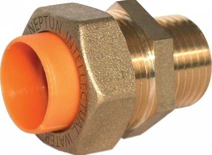 Муфта Neptun 006290 25x1" EF, с накидной гайкой, для газа, нар.