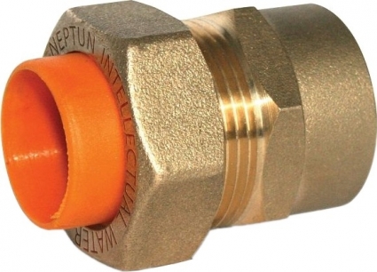 Муфта Neptun 006286 20x3/4" EF, с накидной гайкой, для газа