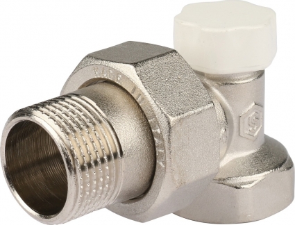 Вентиль Stout SVL 1156 3/4", запорно-балансировочный, угловой