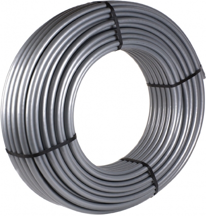 Труба из сшитого полиэтилена Stout SPX-0001-501622 16x2,2 (бухта: 500 м), цвет серый, 1 слой