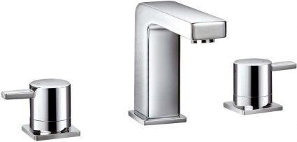 Смеситель Clever Bimini 97053 С ВНУТРЕННЕЙ ЧАСТЬЮ, для раковины, двухвентильный, хром