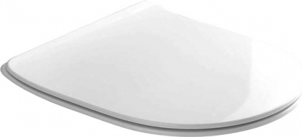 Крышка-сиденье Kerasan Flo slim 319101 с микролифтом в современном стиле