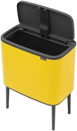 Мусорное ведро Brabantia Bo 315763 36л цвет красный, напольное
