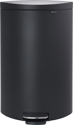 Мусорное ведро Brabantia FlatBack+ 119606 40л цвет серый, напольное