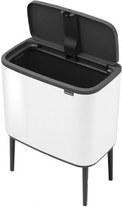 Мусорное ведро Brabantia Bo 313509 36л цвет белый, напольное