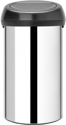 Мусорное ведро Brabantia Touch Bin 402586 60л цвет сталь, напольное