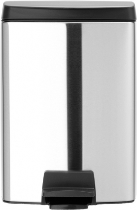 Мусорное ведро Brabantia Pedal Bin 395642 10л цвет сталь, напольное