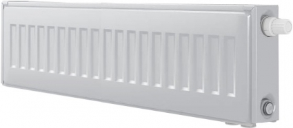 Радиатор стальной Royal Thermo Ventil compact VC22-300-1100/9016 110x30 белый, 110x10x30 см