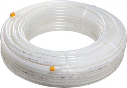 Труба из сшитого полиэтилена Uni-Fitt 561B2010 PE-Xb/EVOH 20х2 (бухта: 100 м) цвет белый, 2 слоя