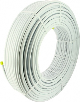 Труба металлопластиковая Uni-Fitt Universal 550U3202 PE-Xb/Al/PE-Xb 32х3 (бухта: 25 м) цвет белый, 3 слоя