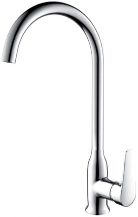 Смеситель Bravat Arden F7351385CP-RUS для кухонной мойки однорычажный, хром
