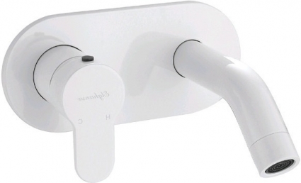 Смеситель Elghansa Roundline 14R0783-White для раковины однорычажный, белый