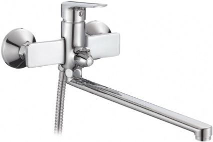 Смеситель Raiber Zinger R1504 универсальный однорычажный, хром