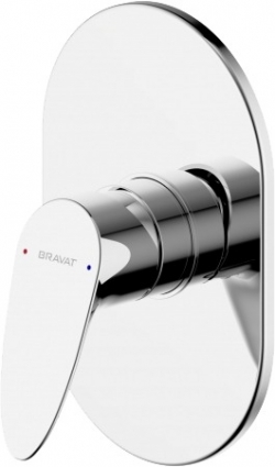 Смеситель Bravat Drop PB84898CP-RUS для душа однорычажный, хром