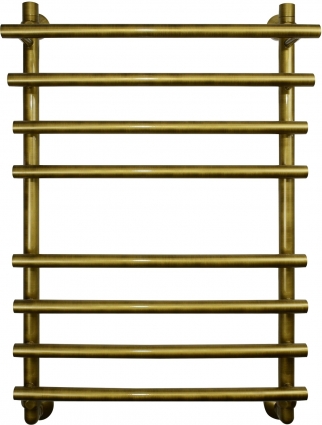 Полотенцесушитель водяной Ника Bamboo ЛБ3 80/50 бронза лесенка, 8 секций