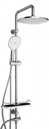 Душевая стойка Dorff Prime D0740000 штанга 104 см, шланг 175 см, 5 режимов