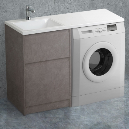 Тумба для комплекта BelBagno Kraft-LVD 60 pietra grigio напольная, с ящиками