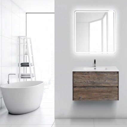 Мебель для ванной BelBagno Kraft 80 pino pasadena подвесная, с ящиками