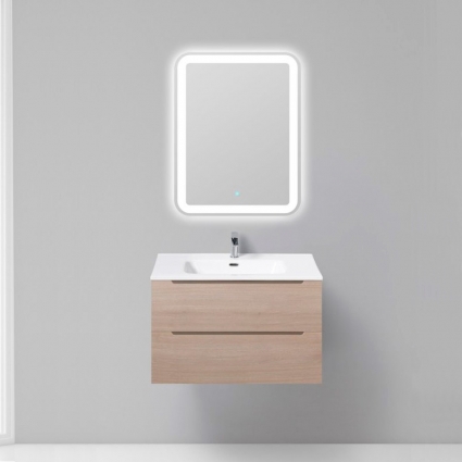 Мебель для ванной BelBagno Etna 80 rovere grigio подвесная, с ящиками