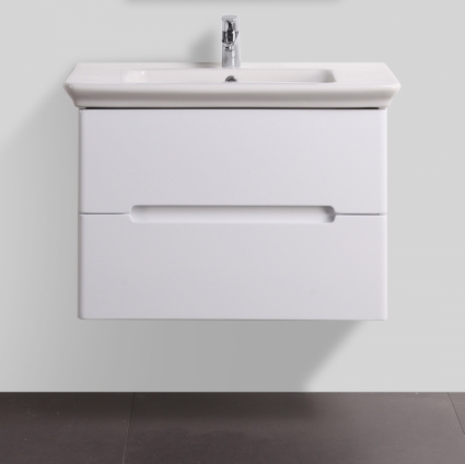 Тумба для комплекта BelBagno Torino 80 bianco lucido подвесная, с ящиками