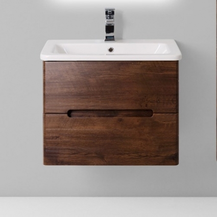 Тумба для комплекта BelBagno Luxury 50 rovere moro подвесная, с ящиками