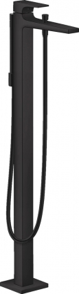 Смеситель Hansgrohe Metropol 32532670 напольный однорычажный, черный