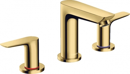 Смеситель Hansgrohe Talis E 71733990 для раковины однорычажный, золото