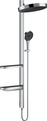 Душевая стойка Hansgrohe Rainfinity 26842000 хром, штанга 140 см