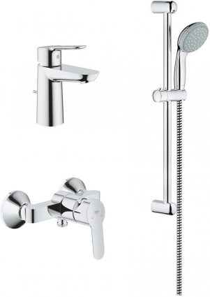 Душевой комплект Grohe BauEdge 122277 хром, шланг 175 см