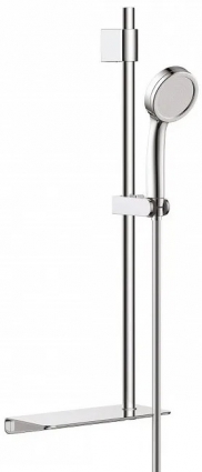 Душевой гарнитур Iddis SpaHome SPA1F68i16 хром, штанга 26 см
