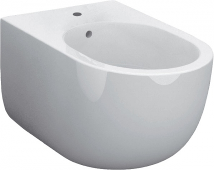 Биде подвесное Kerasan Flo 312301 цвет белый, овальное, 37x54 см