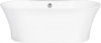 Акриловая ванна BelBagno BB201-1700-800 овальная, отдельностоящая, объем 390 л.