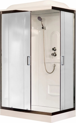 Душевая кабина Royal Bath HP RB8120HP1-M-CH-R прямоугольная, поддон низкий