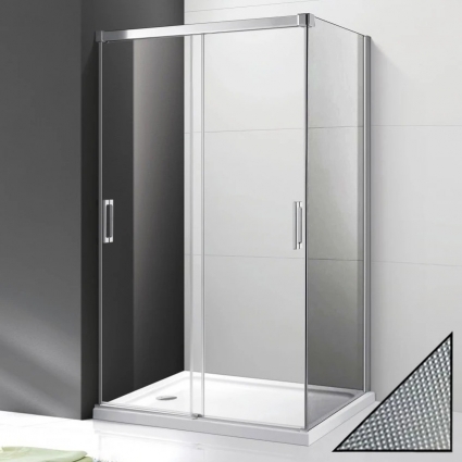 Боковая стенка Cezares Tandem Soft FIX-80-P-Cr-R стекло punto