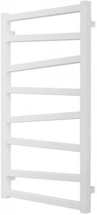 Полотенцесушитель электрический Terma Zigzag+KTX4 50x83 белый лесенка, 8 секций