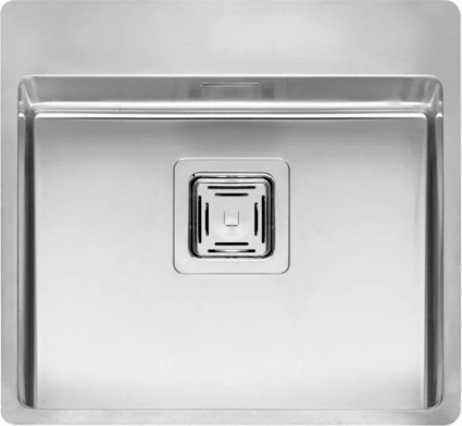 Мойка кухонная Reginox Texas 50x40 Tap-wing LUX 3,5" L, матовая, прямоугольная, 54x50 см