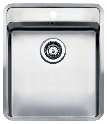 Мойка кухонная Reginox Ohio 40x40 Tap-wing LUX 3,5" L, матовая, прямоугольная, 44x51 см