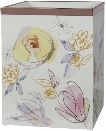 Мусорное ведро Creative Bath Blush Blooming BLU54MULT напольное,  в современном стиле