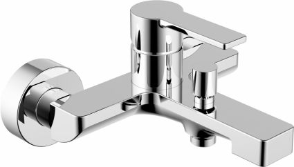 Смеситель Villeroy & Boch Architectura TVT10300200061 для ванны с душем, однорычажный, хром