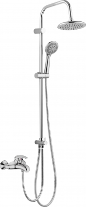 Душевая стойка Orange Oscar M56-933cr хром, штанга 97 см, шланг 150 см