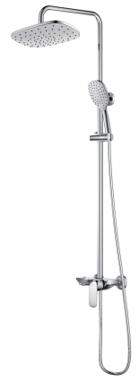 Душевая стойка D&K Gondolla DA1023701B14 хром, штанга 115 см