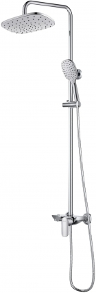 Душевая стойка D&K Baciano DA1033701B14 хром, штанга 115 см