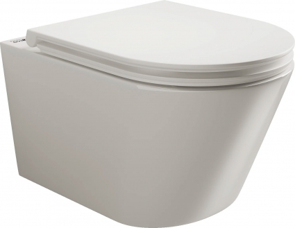 Унитаз подвесной Ceramica Nova Trend 111010 белый, овальный, 36x47 см