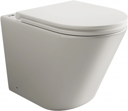 Унитаз приставной Ceramica Nova Trend 114010 белый, овальный, 36x56 см