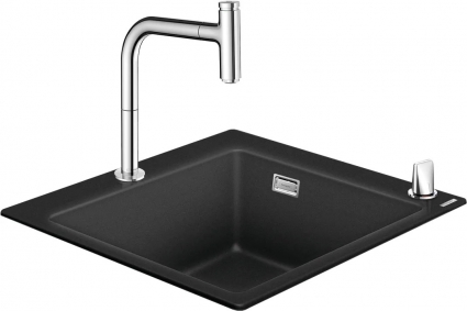 Комплект Hansgrohe C51-F450-06 43217000 матовая, прямоугольная, 56x51 см