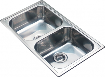 Мойка кухонная Reginox Diplomat 20 LUX KGOKG (box) глянцевая, прямоугольная, 86x50 см