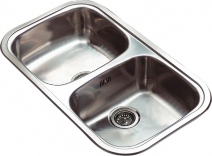 Мойка кухонная Reginox Regent 20 LUX KGOKG (box) глянцевая, прямоугольная, 80.5x48 см