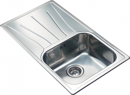 Мойка кухонная Reginox Diplomat 10 LUX OKG (pallet) глянцевая, прямоугольная, 86x50 см