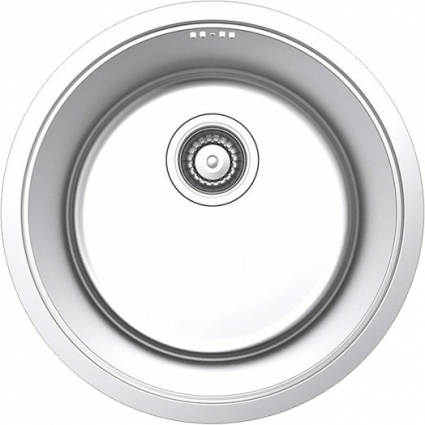 Мойка кухонная Iddis Edifice EDI42P0i77 полированная, круглая, 42.5x42.5 см