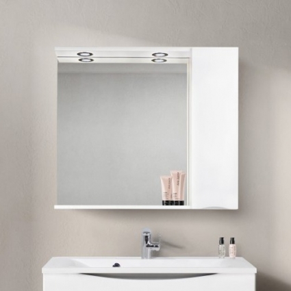 Зеркало-шкаф BelBagno Marino 90 R прямоугольное, правое